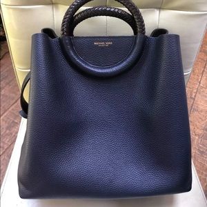 Rare navy blue Michael kors purse